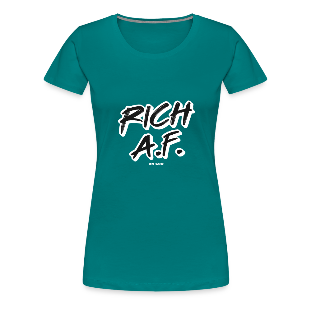 Rich Women’s Premium T-Shirt - teal