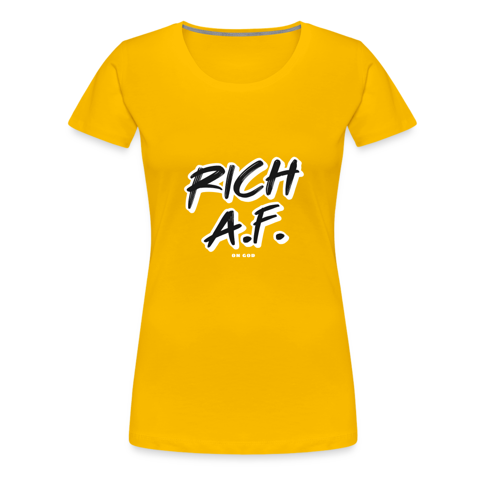 Rich Women’s Premium T-Shirt - sun yellow