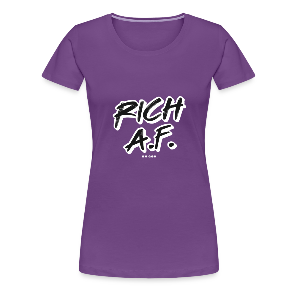 Rich Women’s Premium T-Shirt - purple