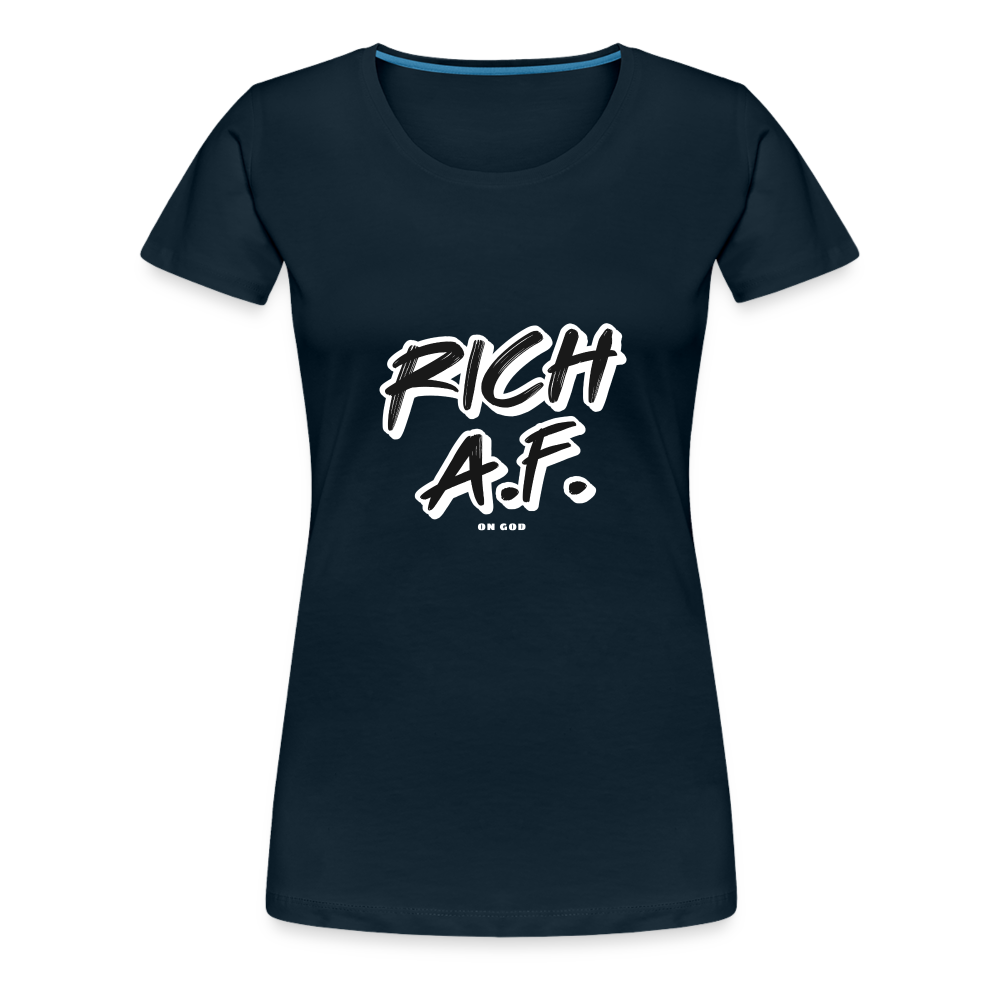 Rich Women’s Premium T-Shirt - deep navy