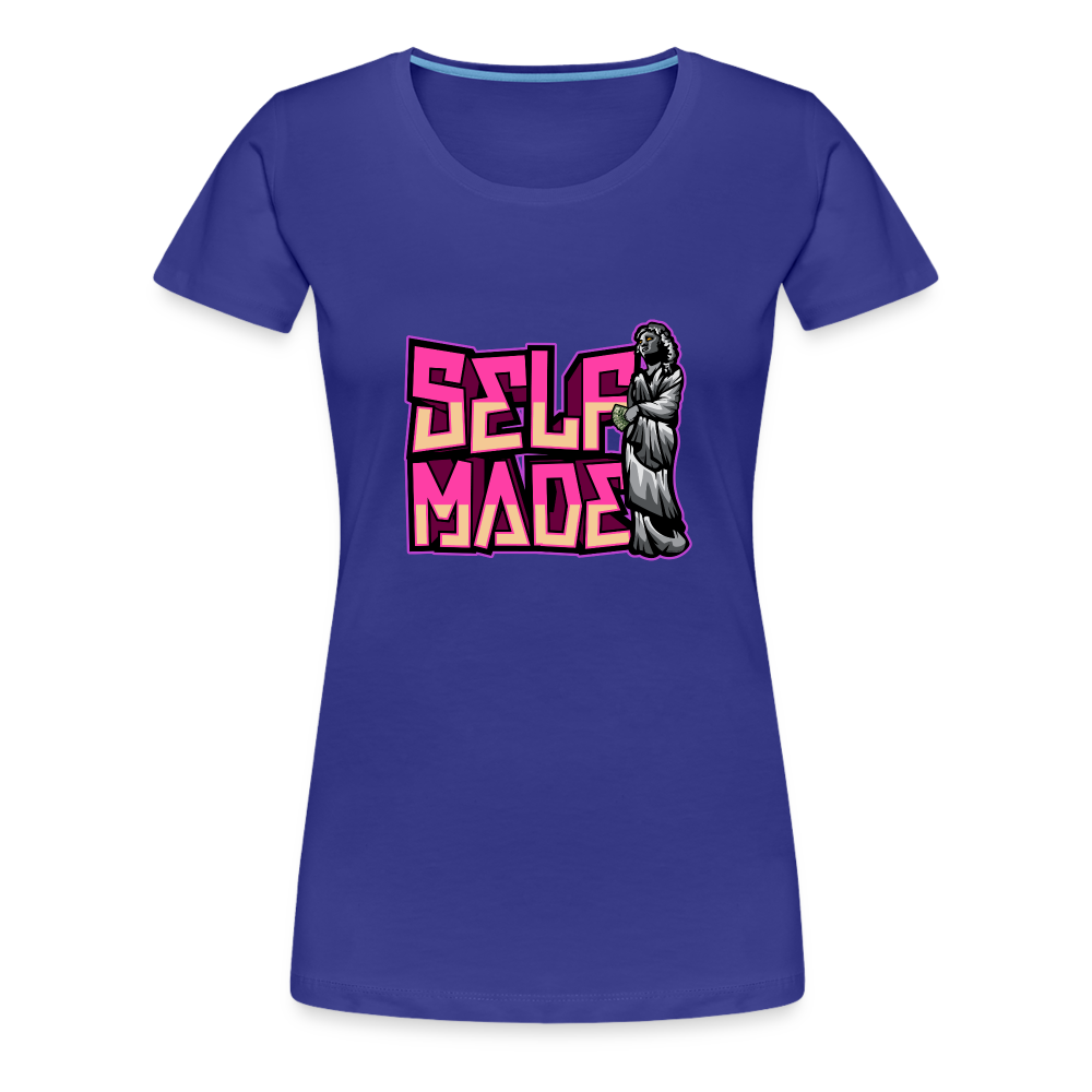 Women’s Premium T-Shirt Self Made - royal blue