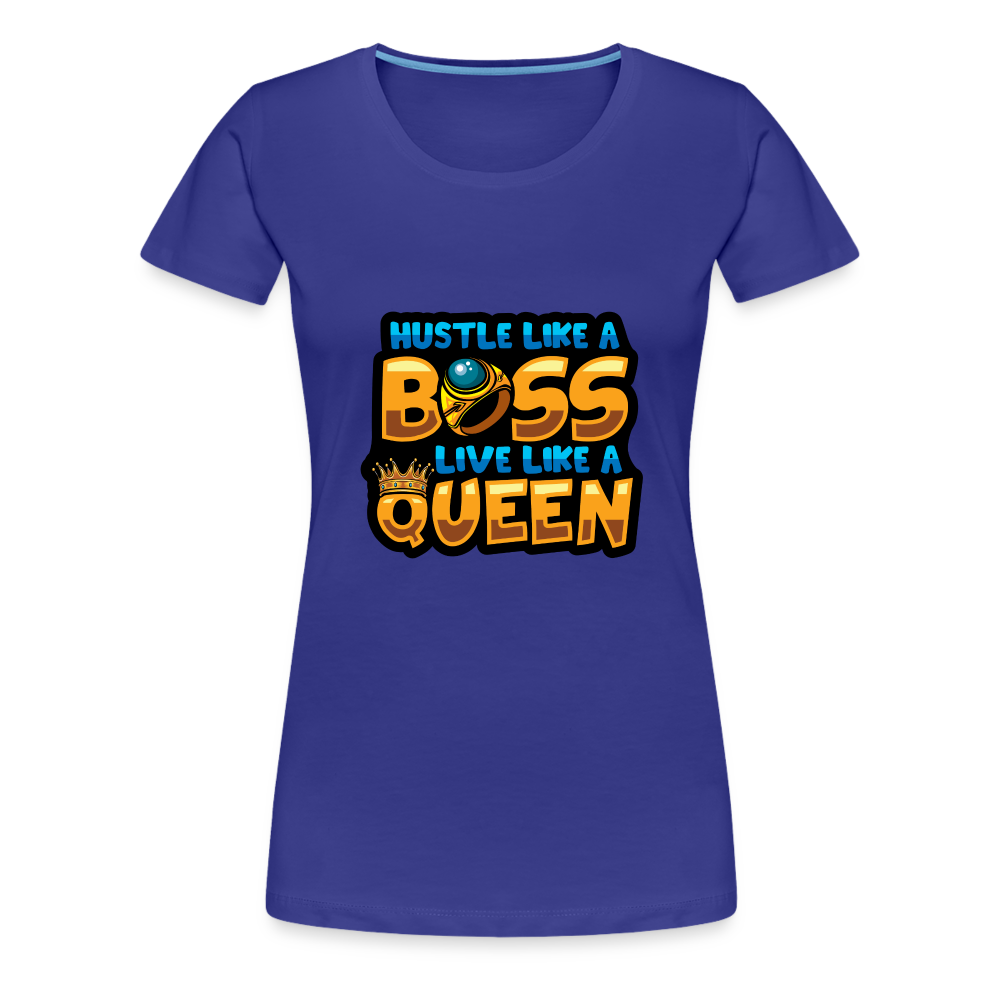 Women’s Premium T-Shirt Boss Queen - royal blue