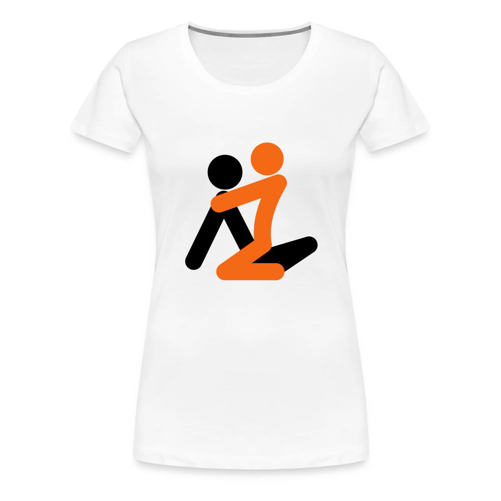 Couple Women’s Premium T-Shirt - white