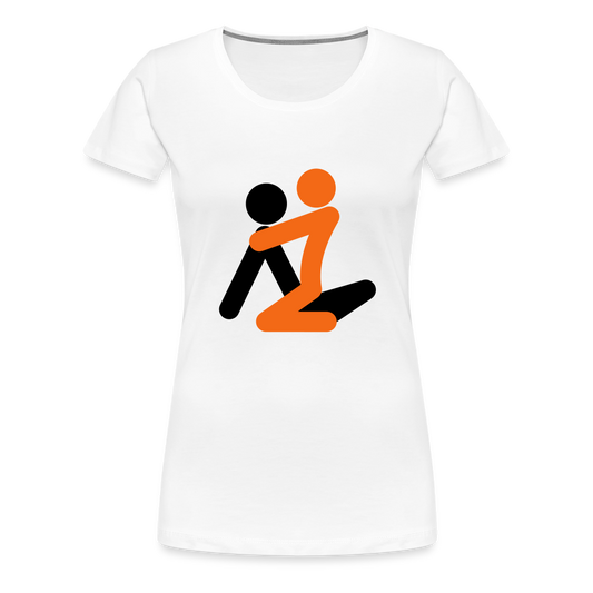 Couple Women’s Premium T-Shirt - white