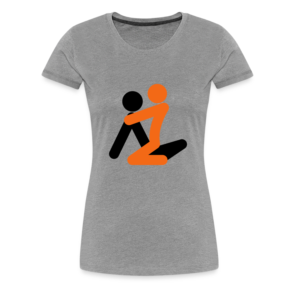 Couple Women’s Premium T-Shirt - heather gray