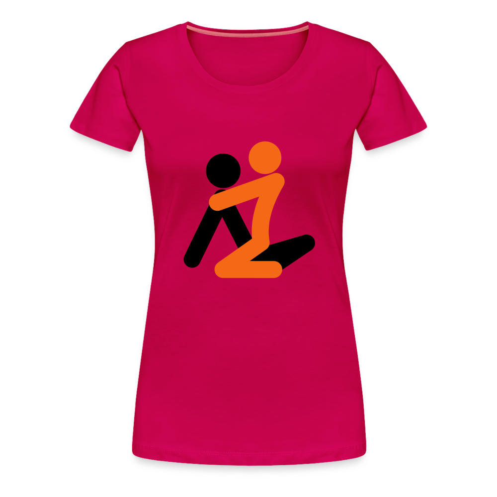 Couple Women’s Premium T-Shirt - dark pink