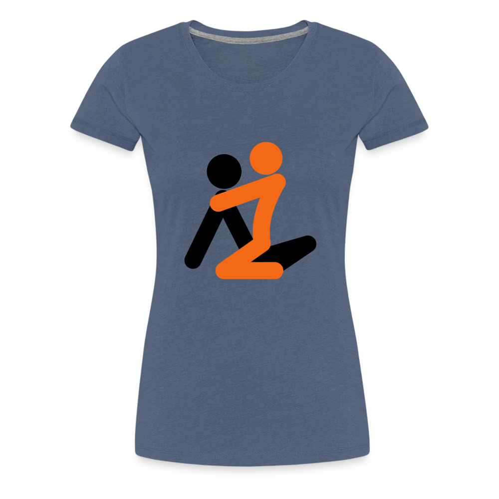 Couple Women’s Premium T-Shirt - heather blue