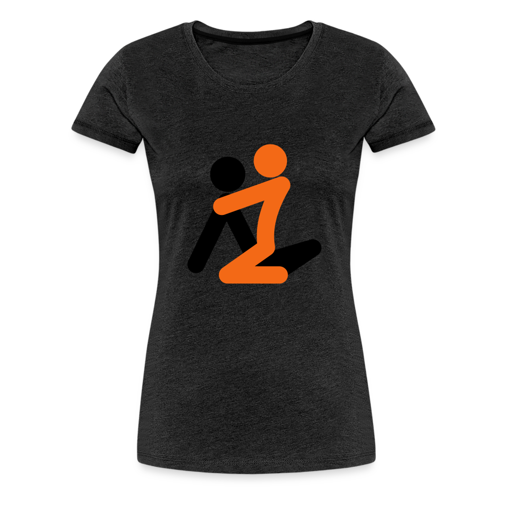 Couple Women’s Premium T-Shirt - charcoal grey