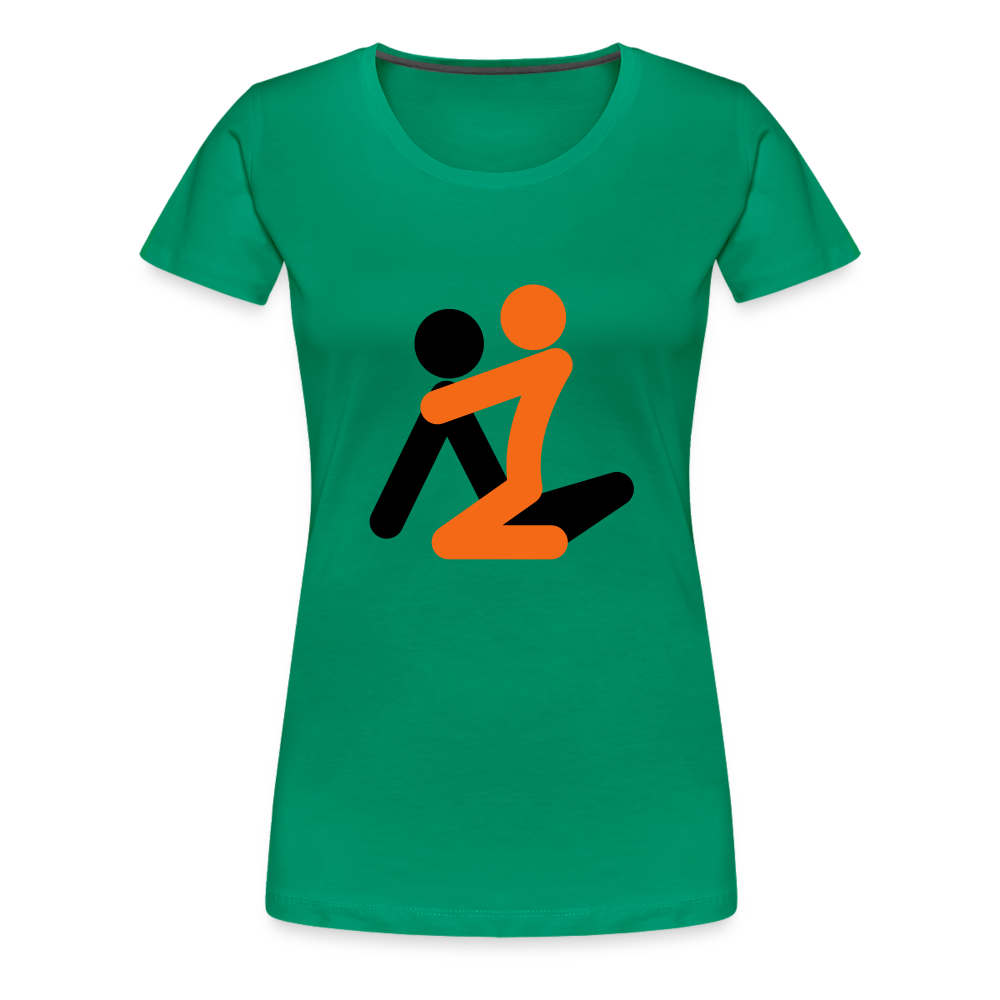 Couple Women’s Premium T-Shirt - kelly green