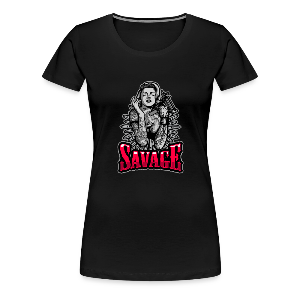 Savage Women’s Premium T-Shirt - black