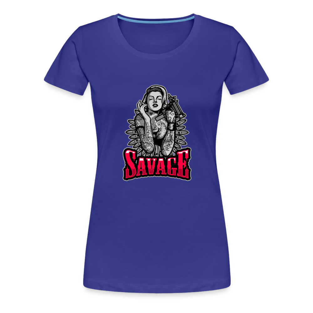 Savage Women’s Premium T-Shirt - royal blue