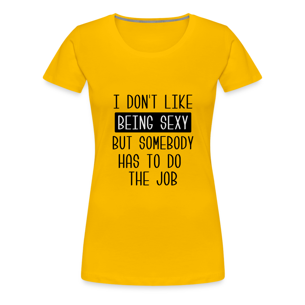 Sexy Women’s Premium T-Shirt - sun yellow