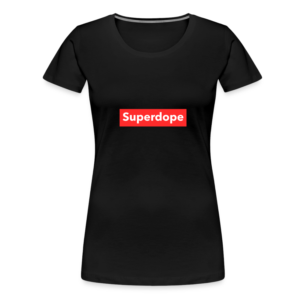 Superdope Women’s Premium T-Shirt - black