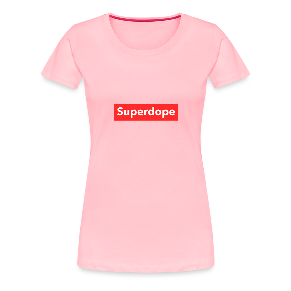 Superdope Women’s Premium T-Shirt - pink