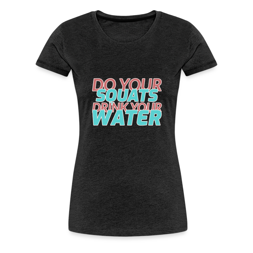 Get It Done Women’s Premium T-Shirt - charcoal grey