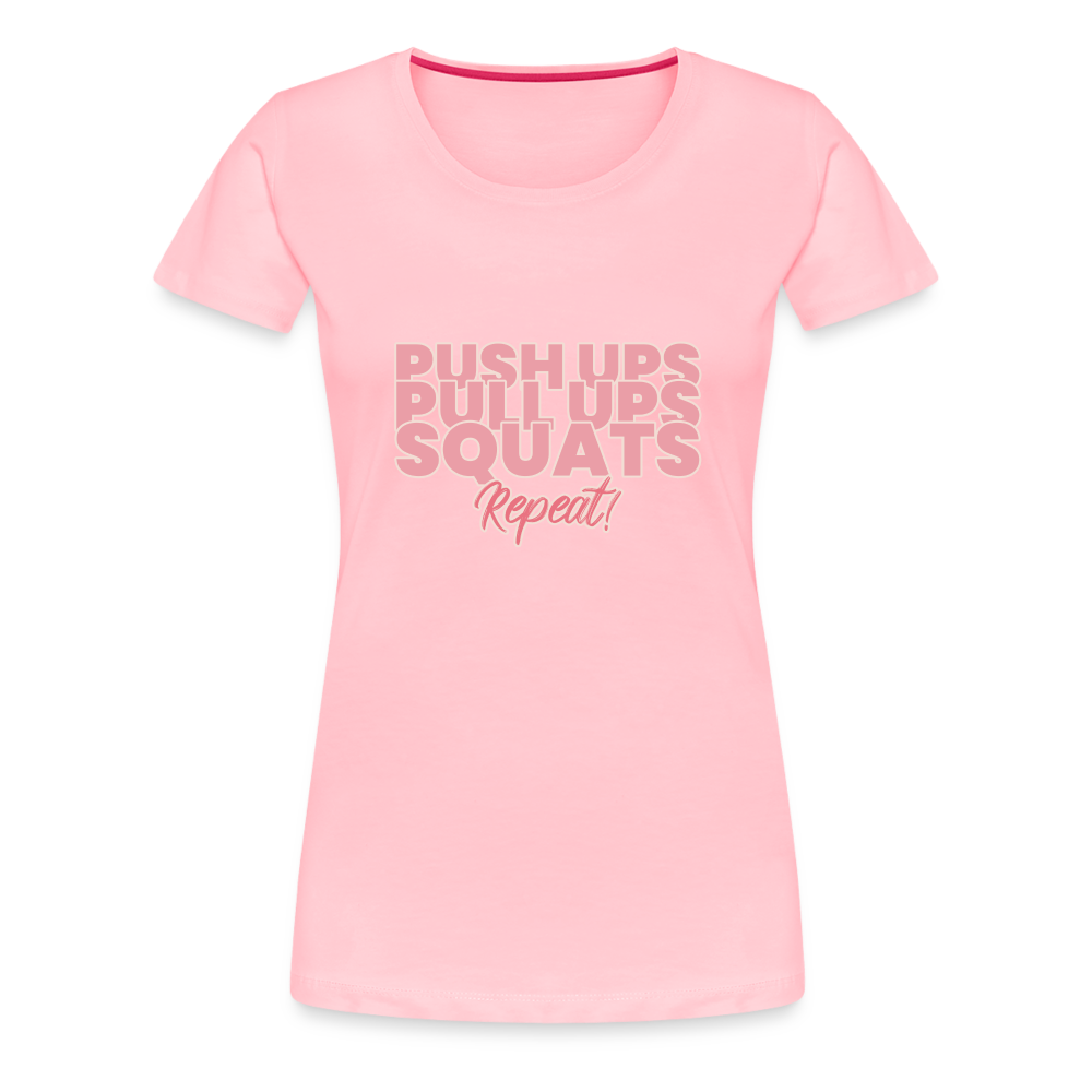 Repeat Women’s Premium T-Shirt - pink