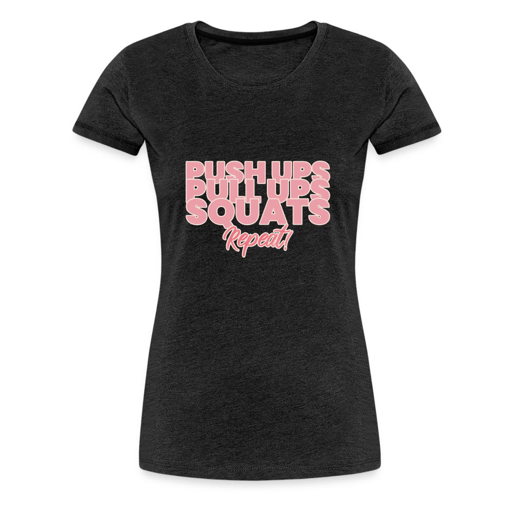 Repeat Women’s Premium T-Shirt - charcoal grey