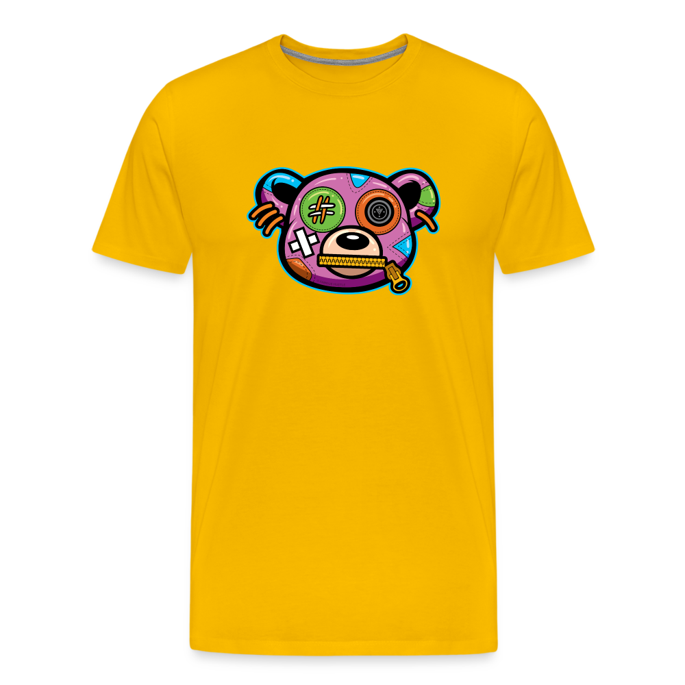 Bear Men's Premium T-Shirt - sun yellow