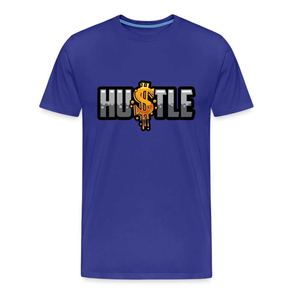 Hustle Men's Premium T-Shirt - royal blue