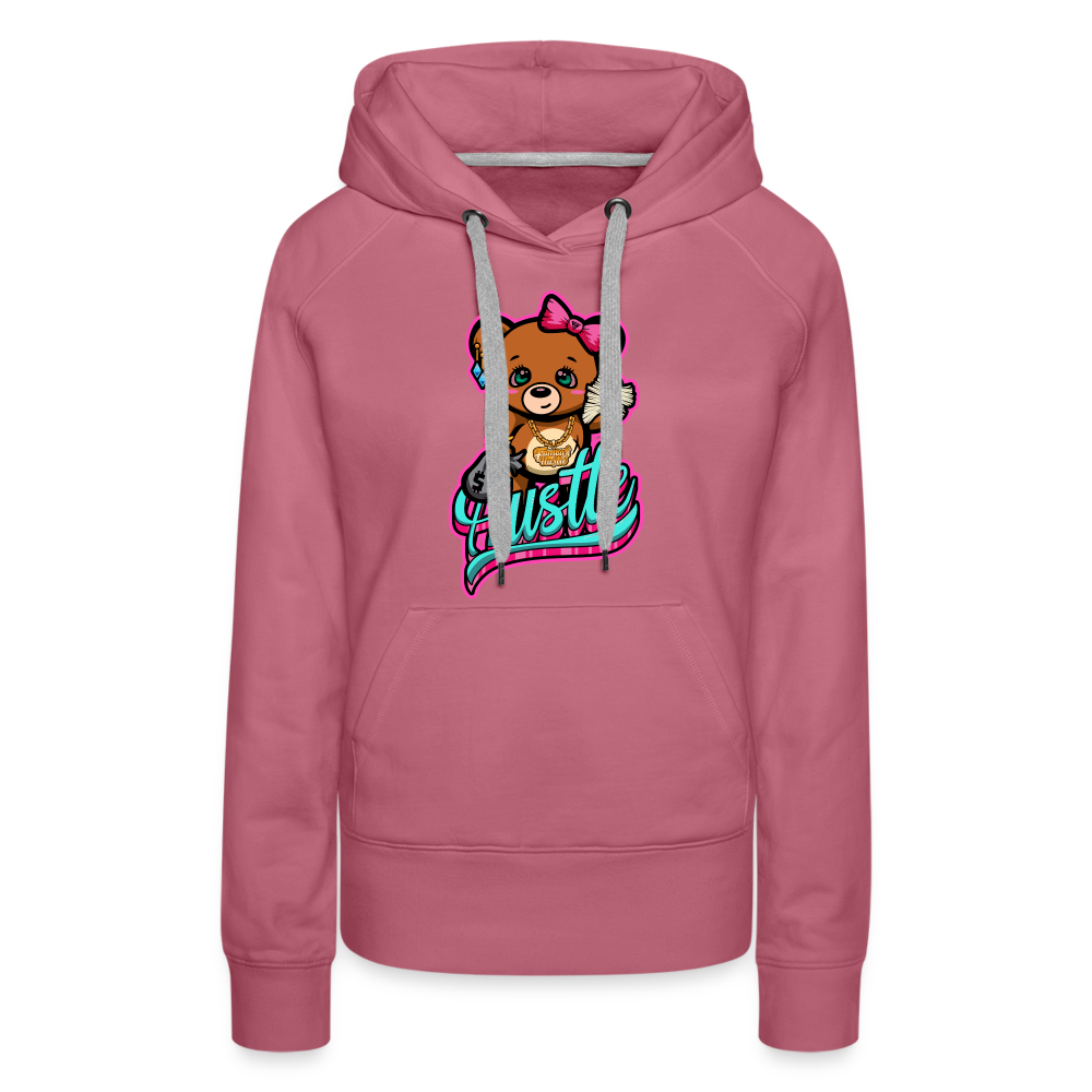 Hustle Women’s Premium Hoodie - mauve