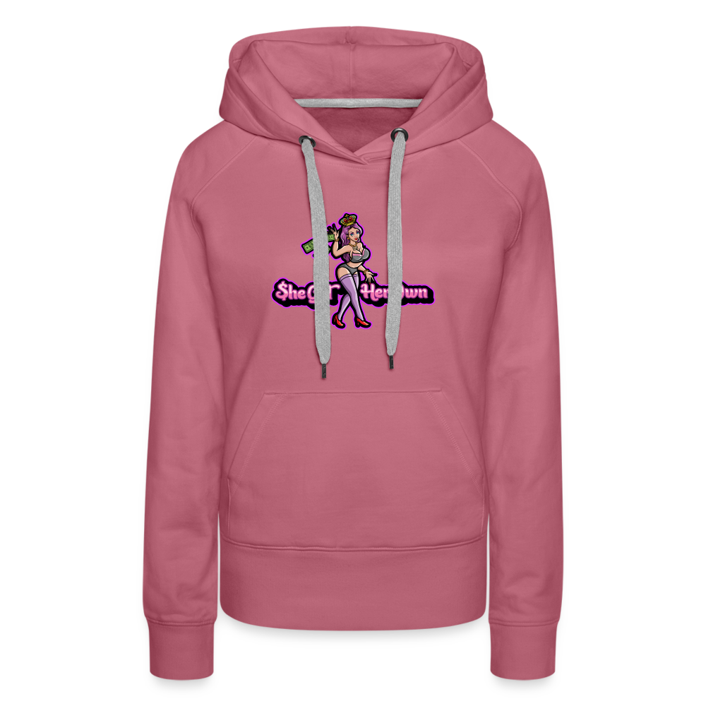 She Got Her Owm Women’s Premium Hoodie - mauve