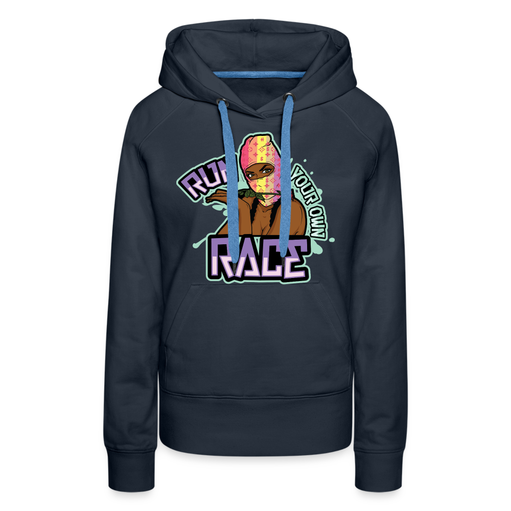 Run Your Race Women’s Premium Hoodie - navy