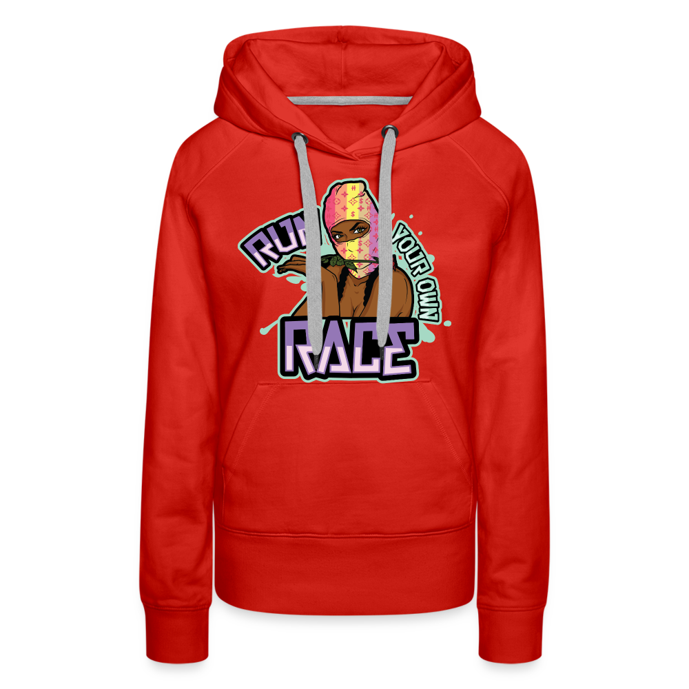 Run Your Race Women’s Premium Hoodie - red