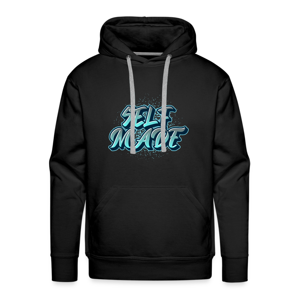 Self Made Men’s Premium Hoodie - black