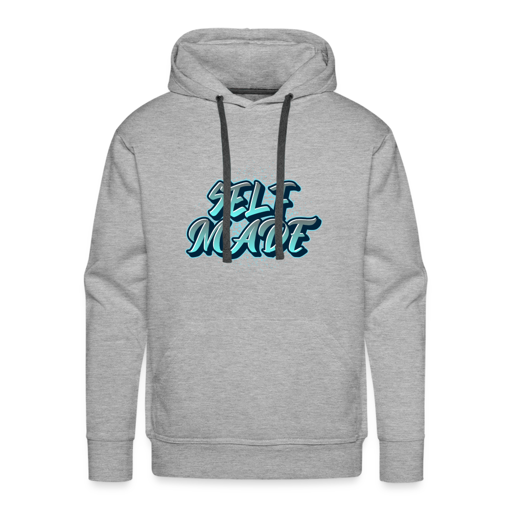 Self Made Men’s Premium Hoodie - heather grey