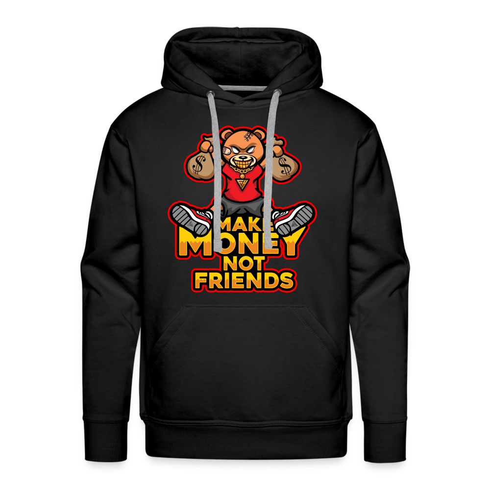 Make Money Men’s Premium Hoodie - black