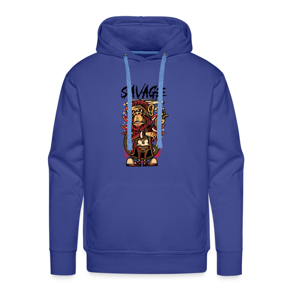 Savage Men’s Premium Hoodie - royal blue