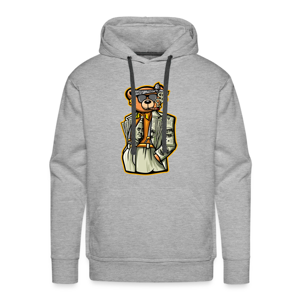 Gangster Men’s Premium Hoodie - heather grey