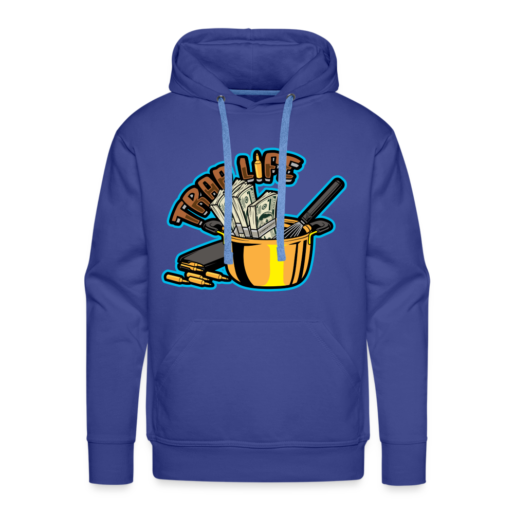 Trap Life Men’s Premium Hoodie - royal blue