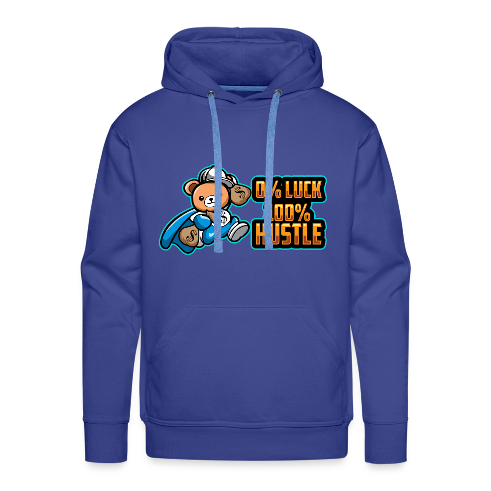 Not Luck Men’s Premium Hoodie - royal blue