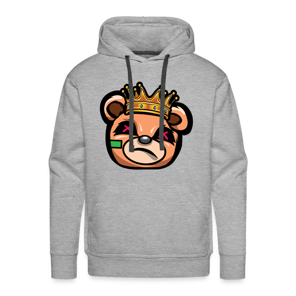 King Men’s Premium Hoodie - heather grey