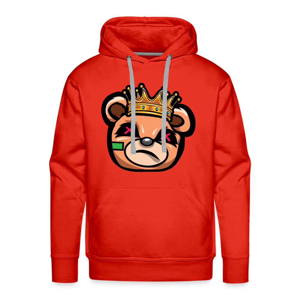 King Men’s Premium Hoodie - red