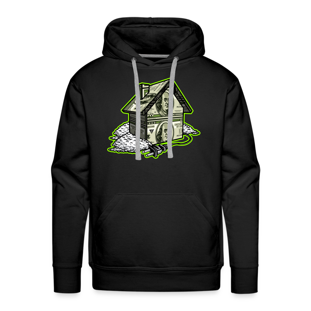 Trap House Men’s Premium Hoodie - black