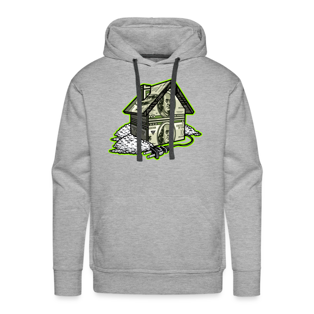 Trap House Men’s Premium Hoodie - heather grey