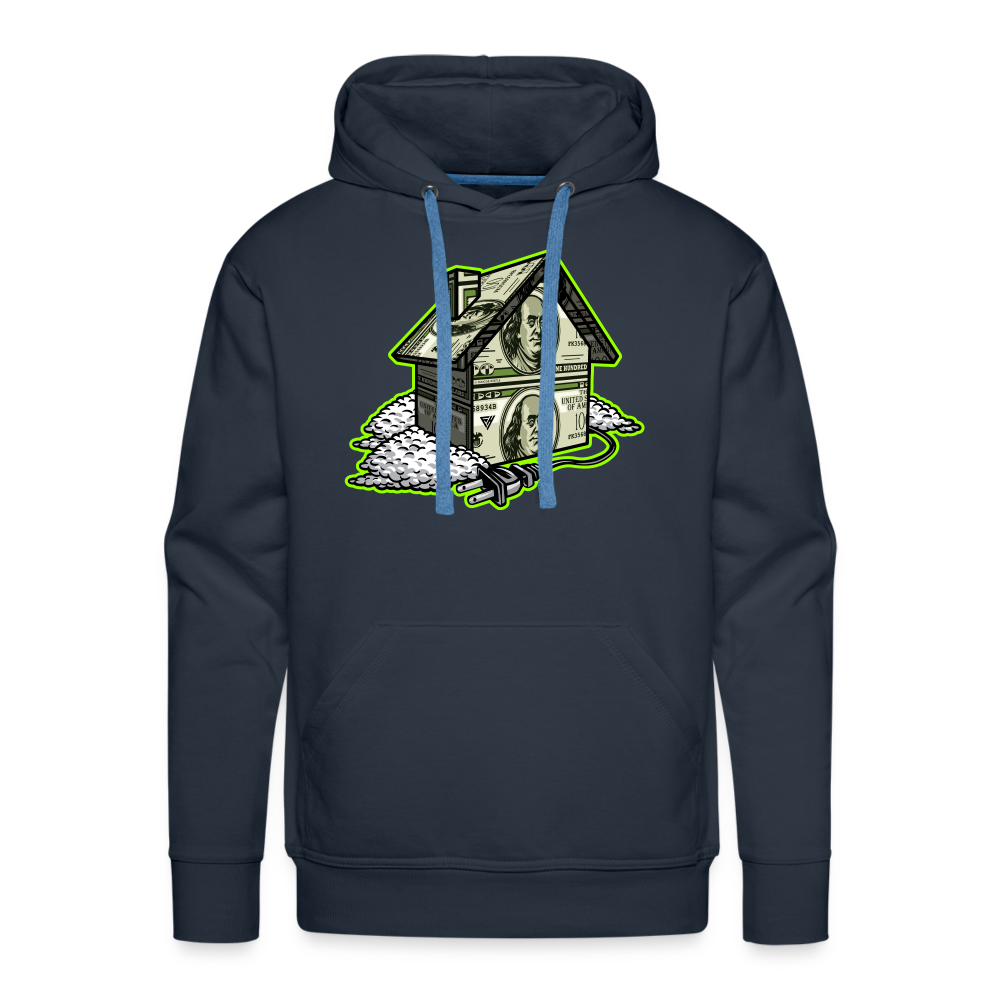 Trap House Men’s Premium Hoodie - navy