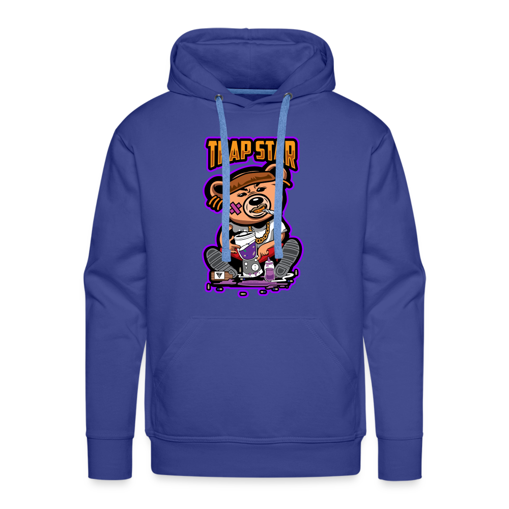 Trap Star Men’s Premium Hoodie - royal blue