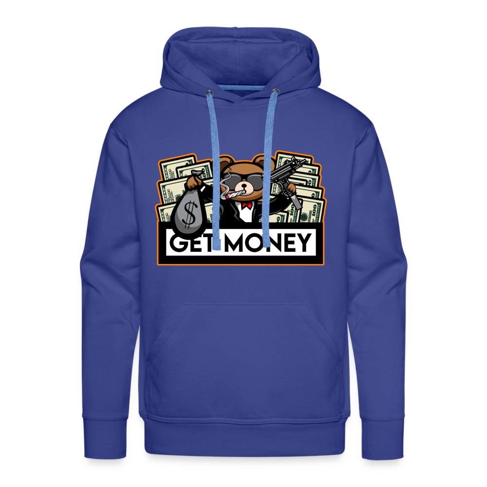 Get Money Men’s Premium Hoodie - royal blue