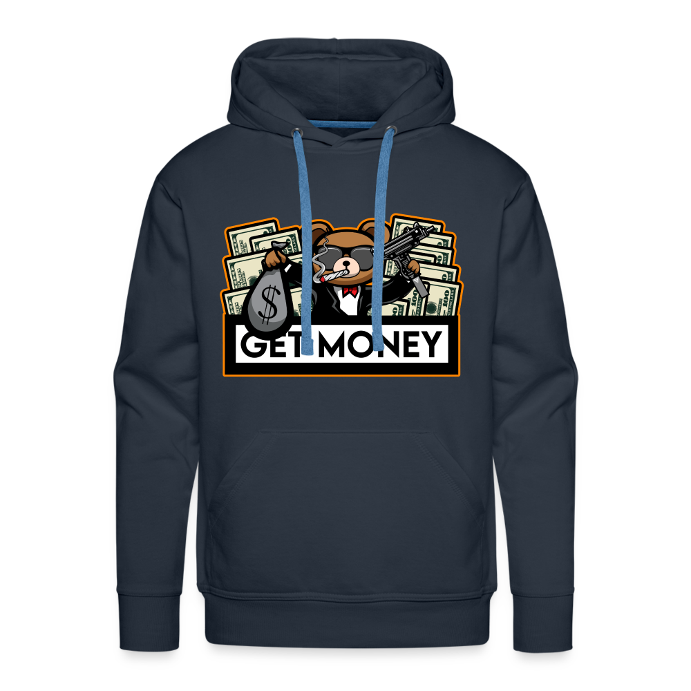 Get Money Men’s Premium Hoodie - navy