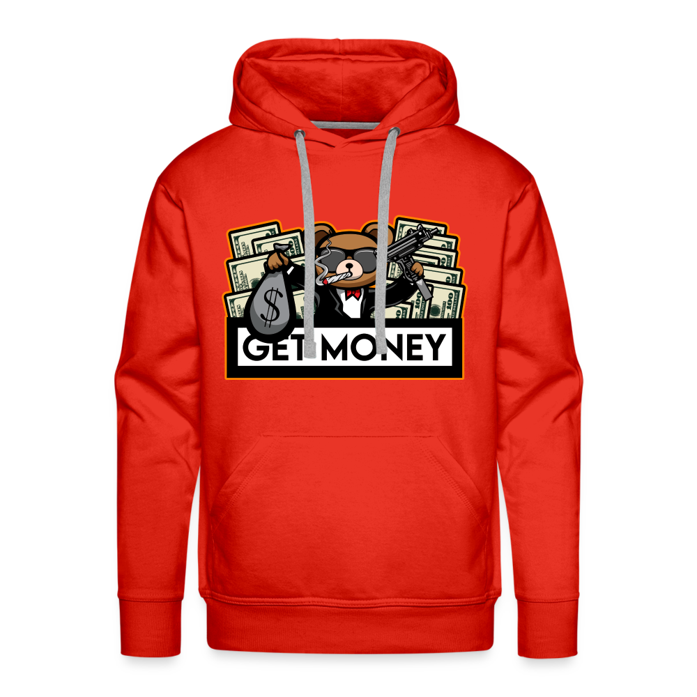 Get Money Men’s Premium Hoodie - red