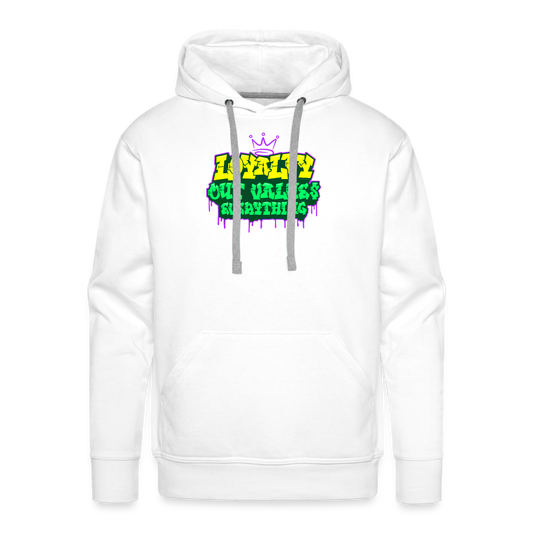 Loyalty Men’s Premium Hoodie - white