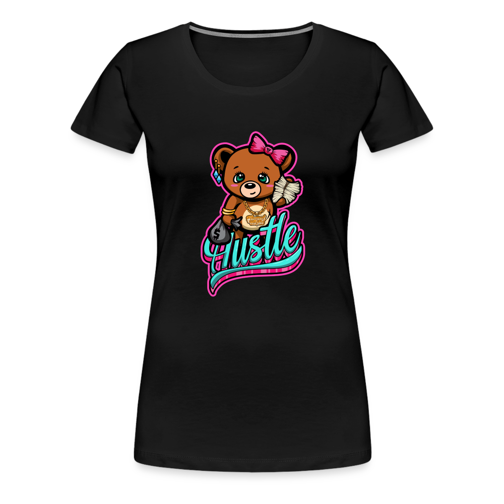 Hustle Women’s Premium T-Shirt - black