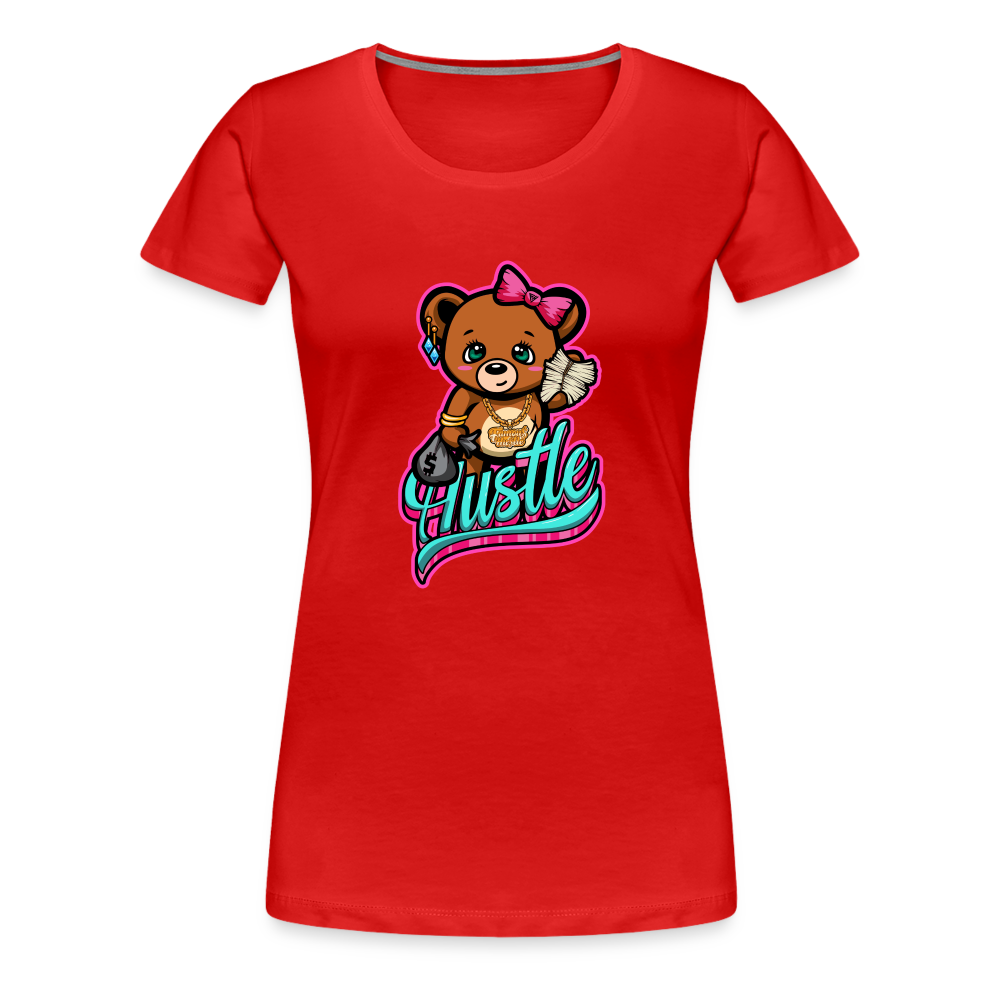 Hustle Women’s Premium T-Shirt - red