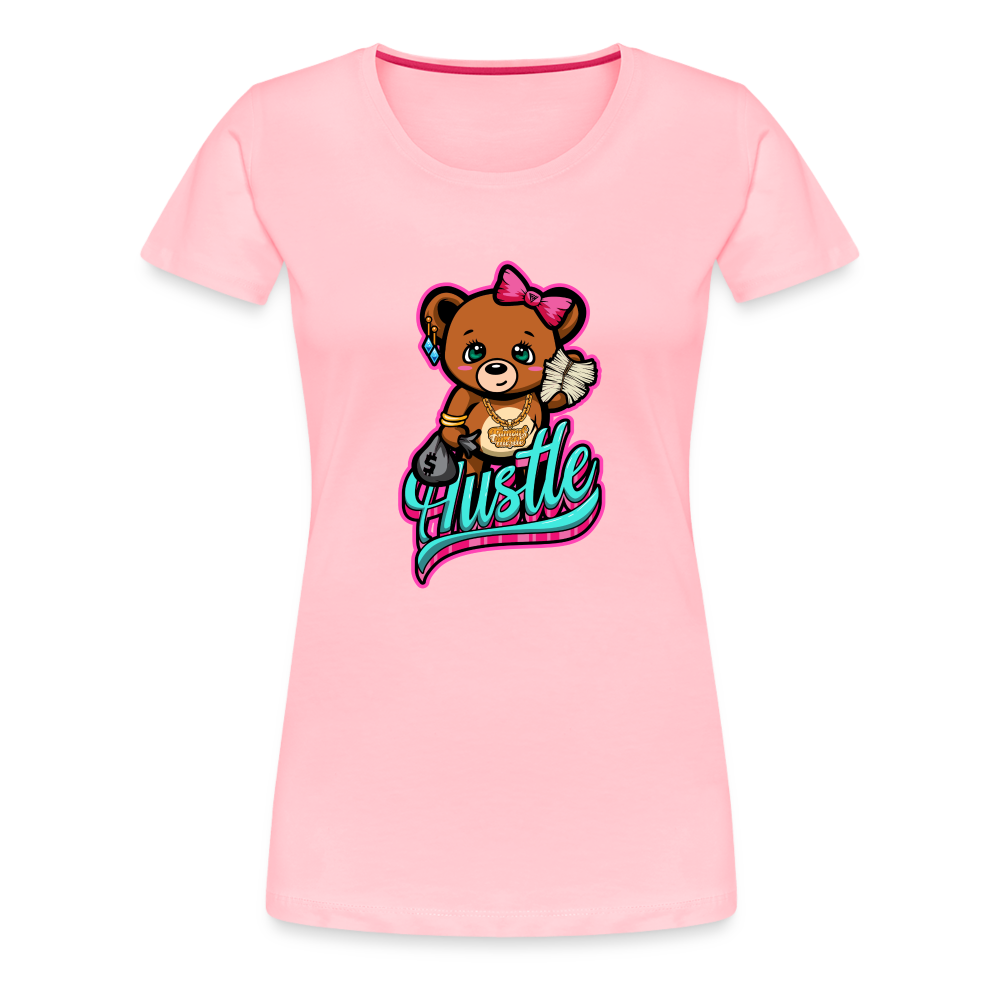 Hustle Women’s Premium T-Shirt - pink