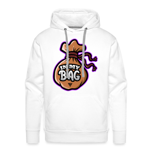 In My Bag Men’s Premium Hoodie - white