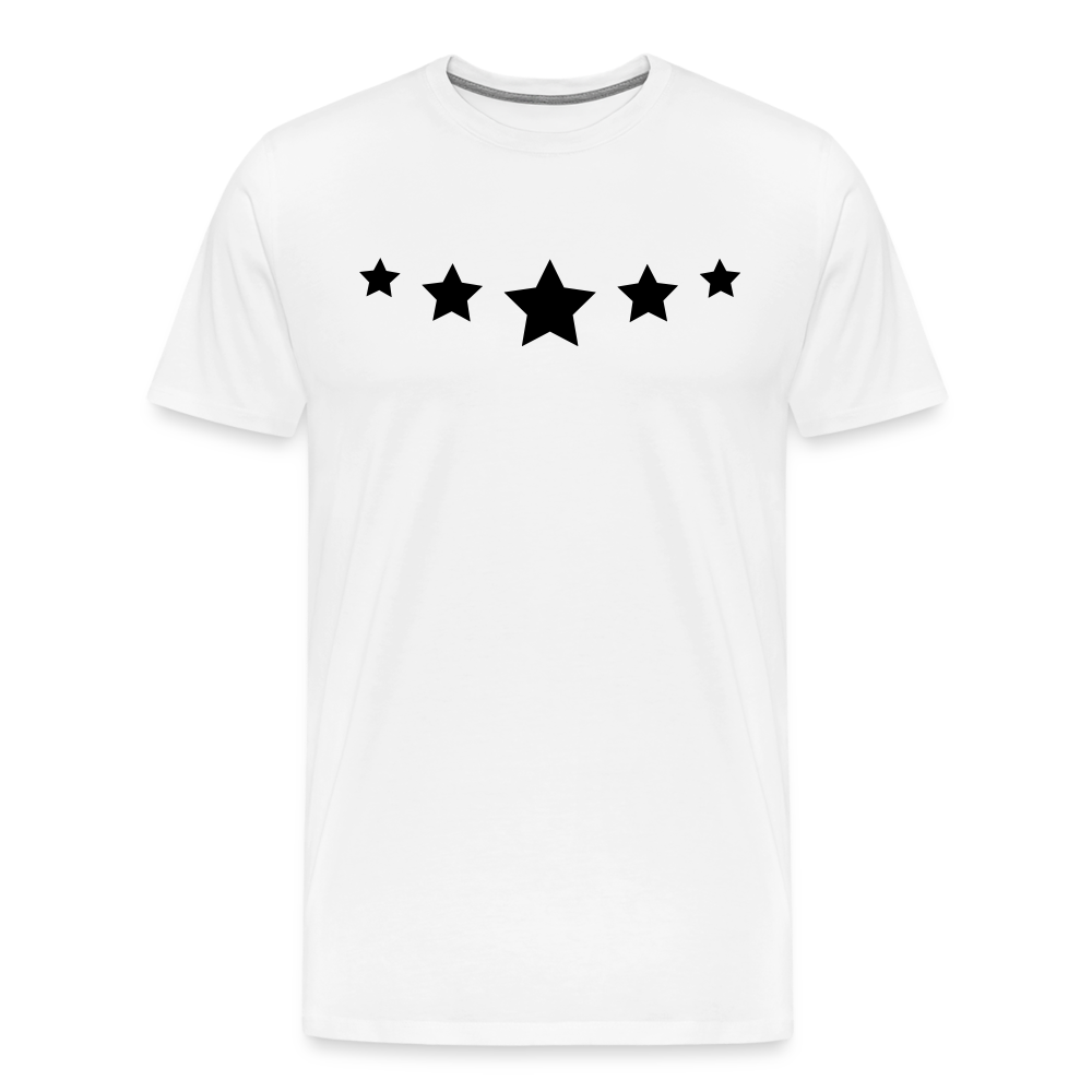 Star Men's Premium T-Shirt - white