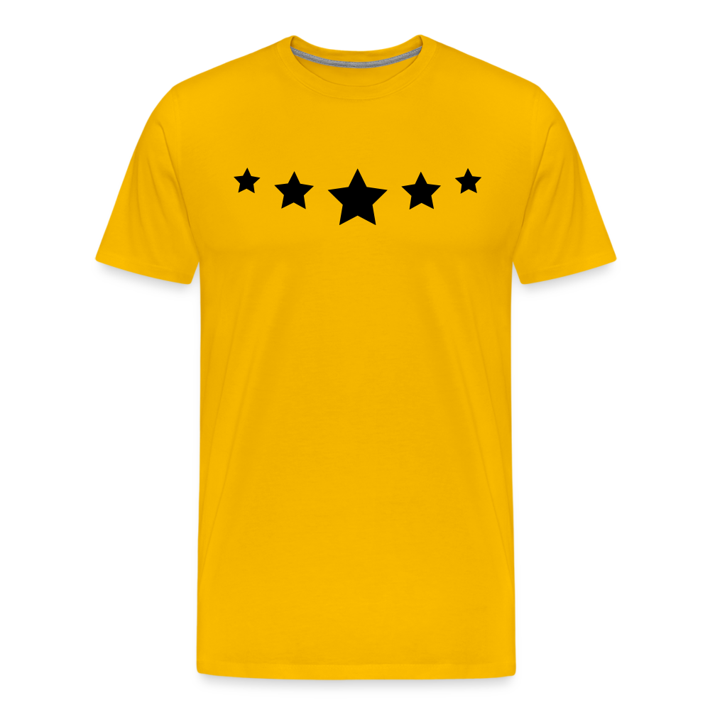 Star Men's Premium T-Shirt - sun yellow